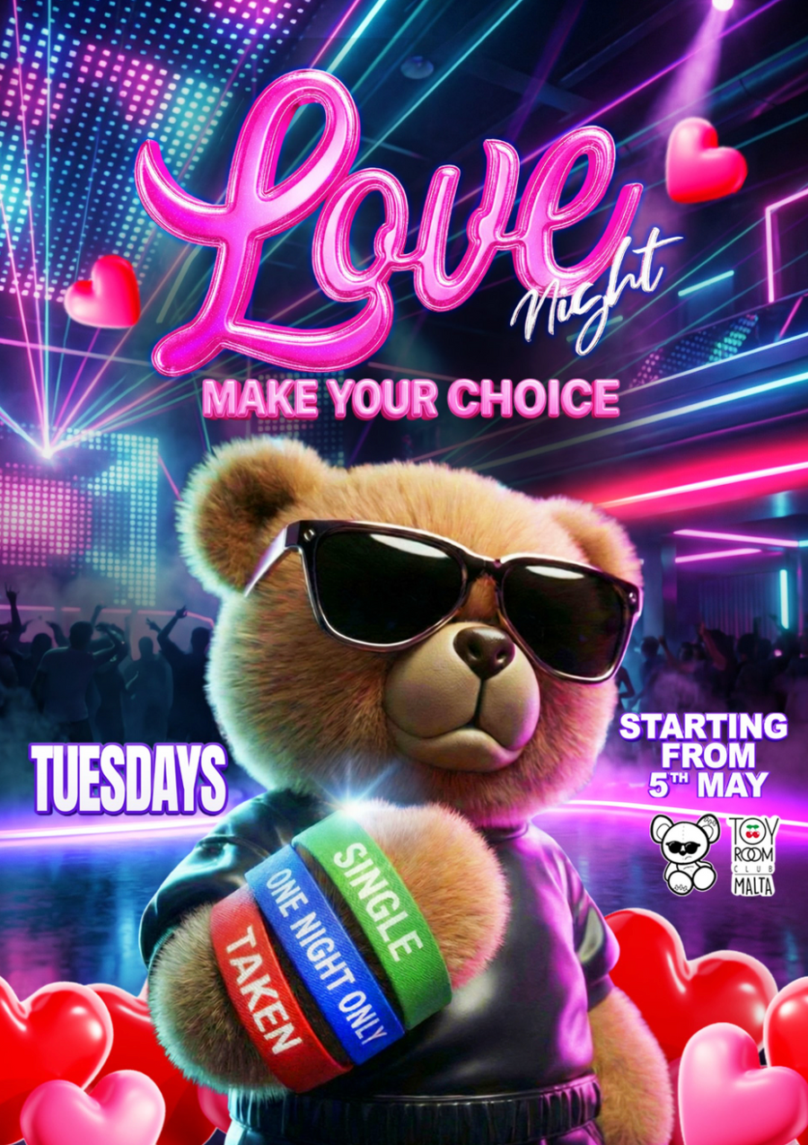 NOCHE DE AMOR EN TOY ROOM LOS MARTES