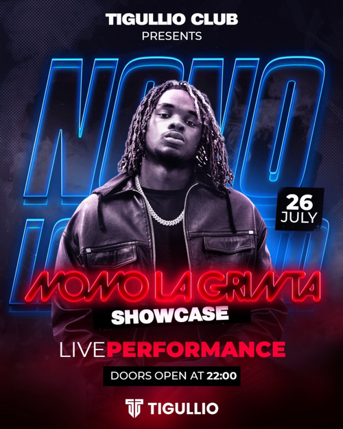 Nono La Grinta live op Malta in Tigullio Club, zomer 2026