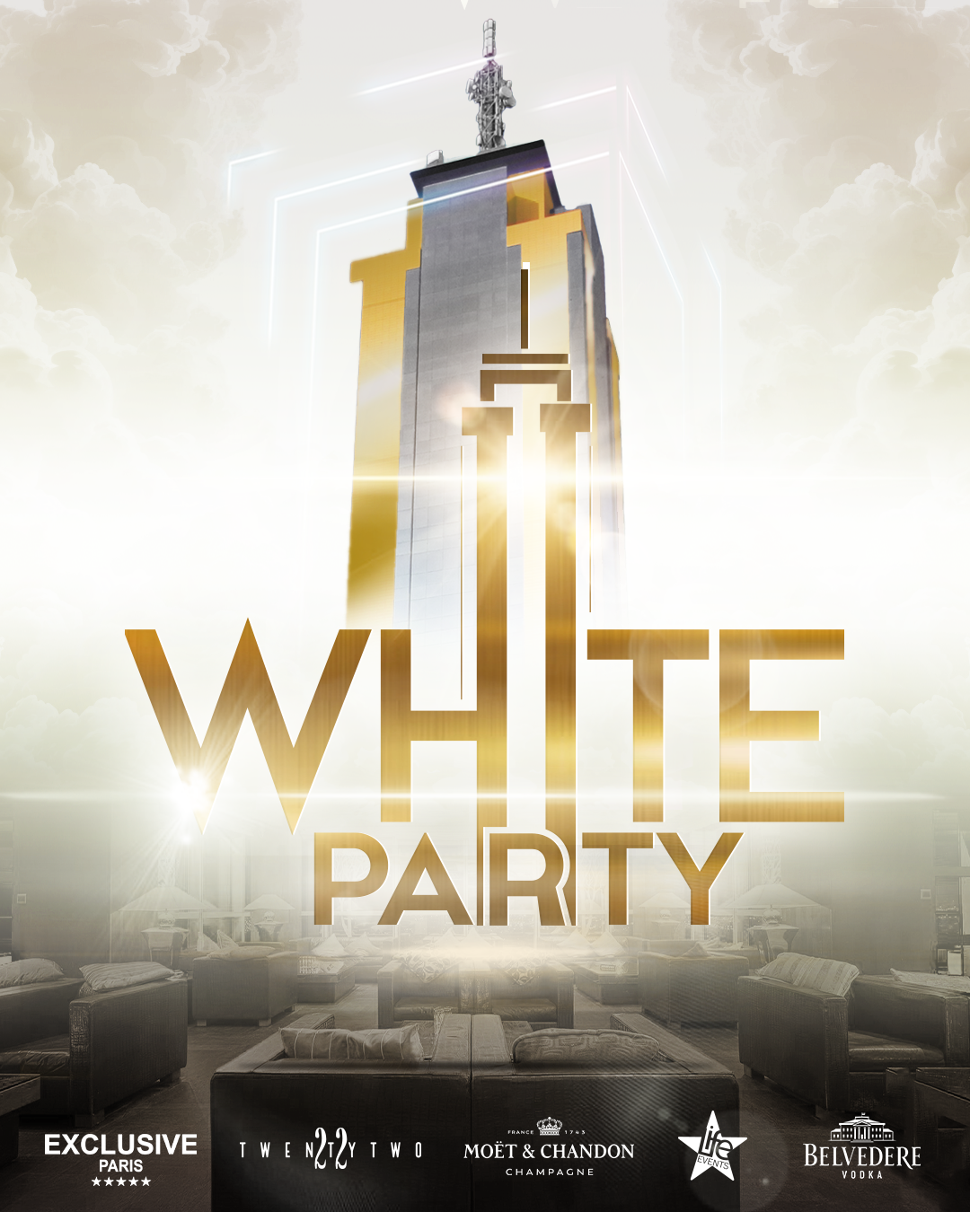 strapless open back dress TWENTYTWO WHITE PARTY