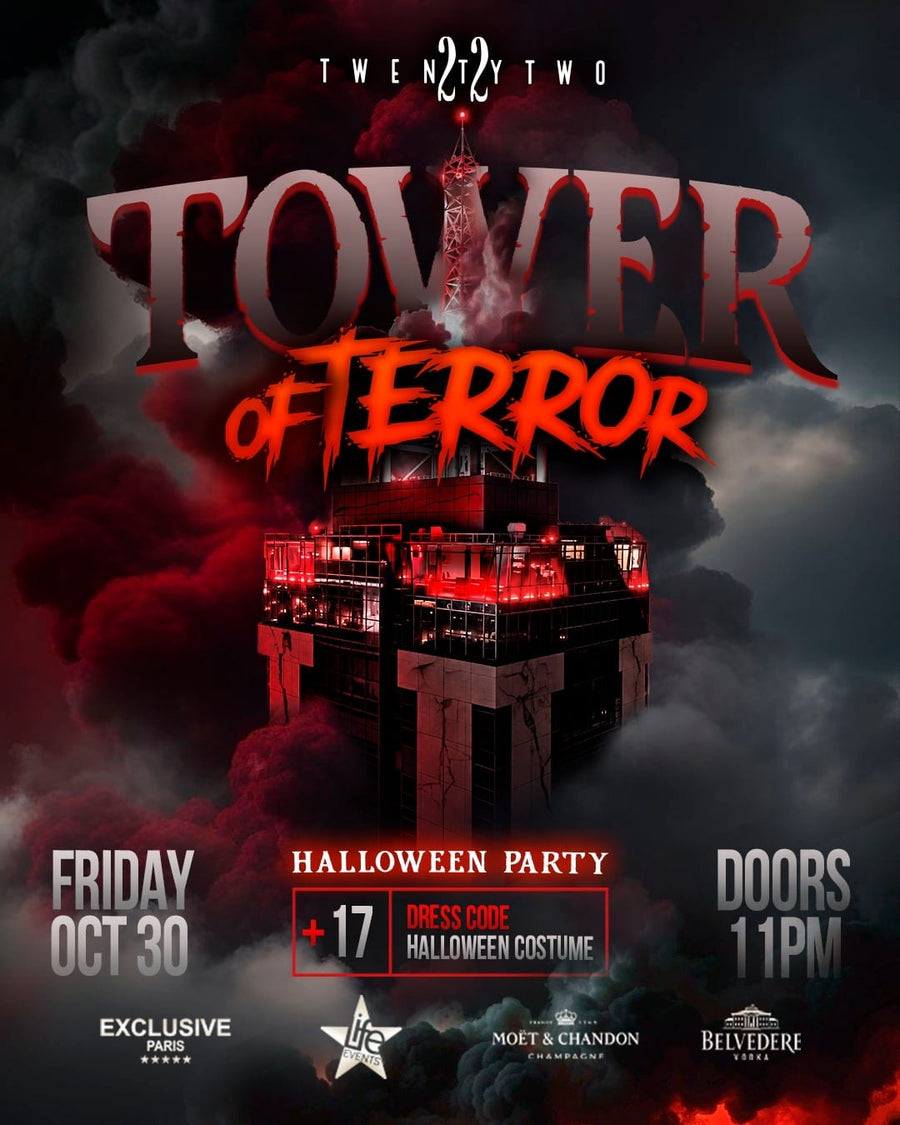 TOWER OF TERROR - HALLOWEEN 2026