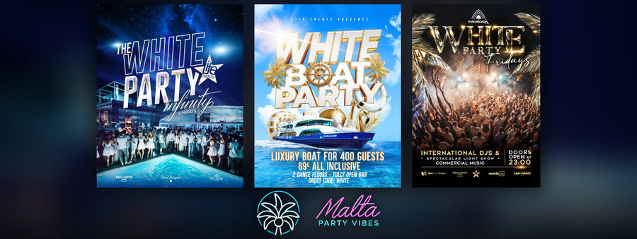 White Party Malta 2026: Every All-White Night on the Island (and What to Wear)