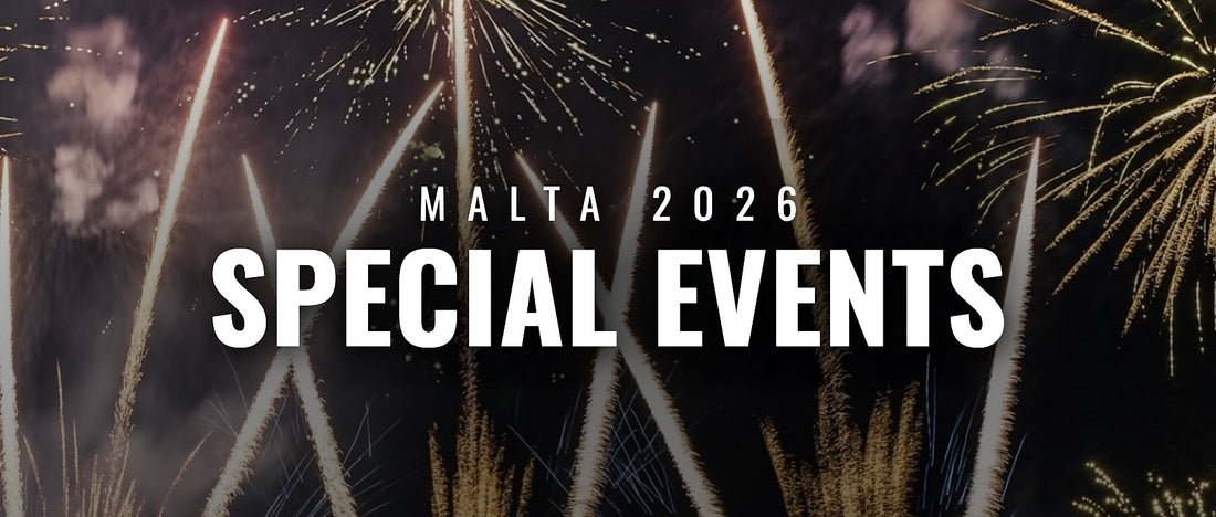 Eventos especiales Malta 2026: fuegos artificiales iluminando el cielo nocturno en una fiesta en Malta