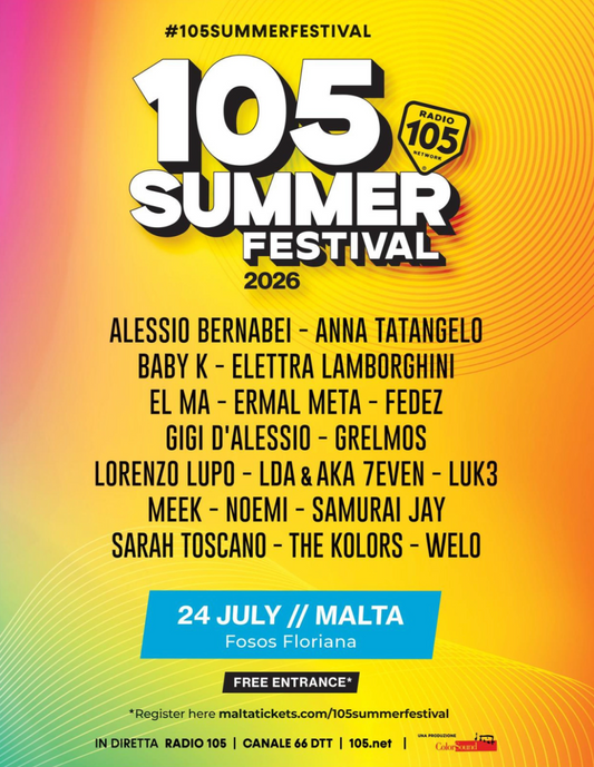 105 SUMMER FESTIVAL - MALTA 2026