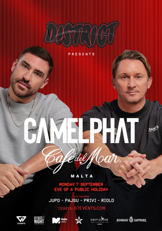 DISTRICT FT. CAMELPHAT AT CAFE DEL MAR MALTA