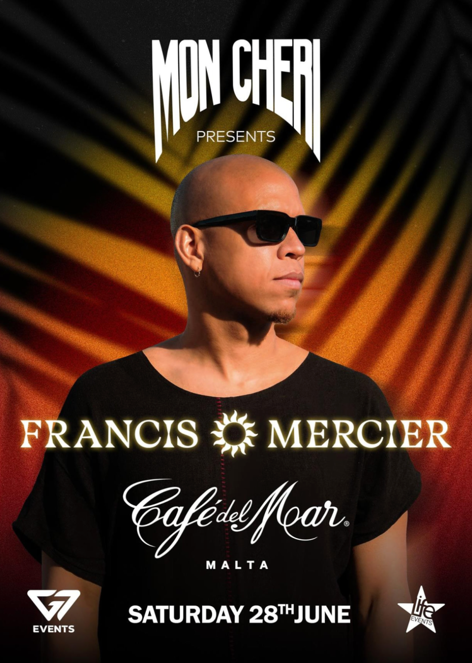FRANCIS MARCIER AT CAFÉ DEL MAR