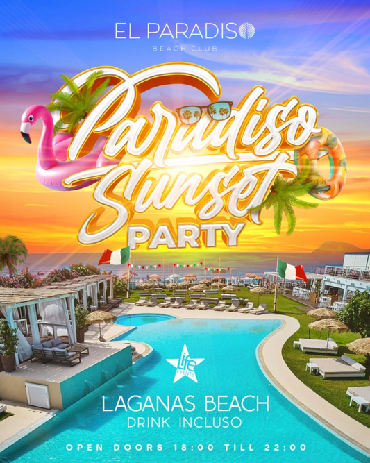 PARADISO SUNSET PARTY ZANTE