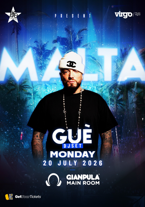 Guè live in Malta at Gianpula Village 2026