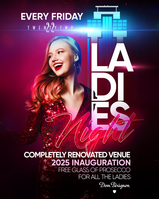 Noche de Damas en TwentyTwo - Viernes — Ferragosto Malta 2026