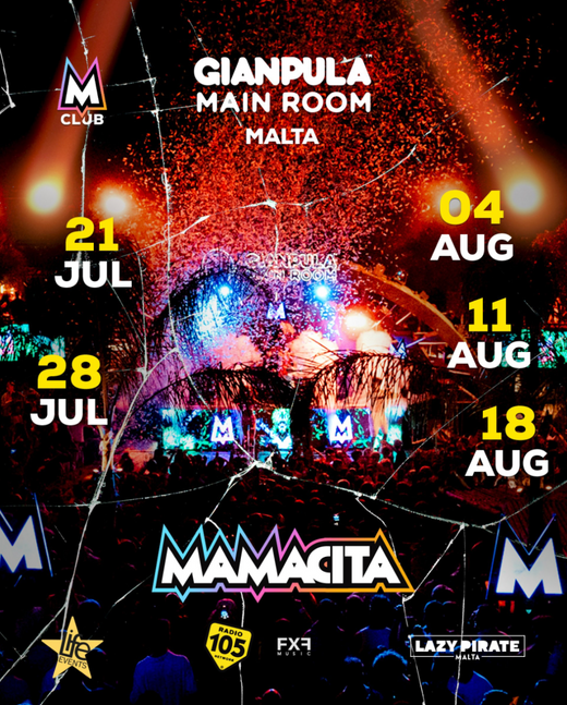 Mamacita en Gianpula Village — Ferragosto Malta 2026