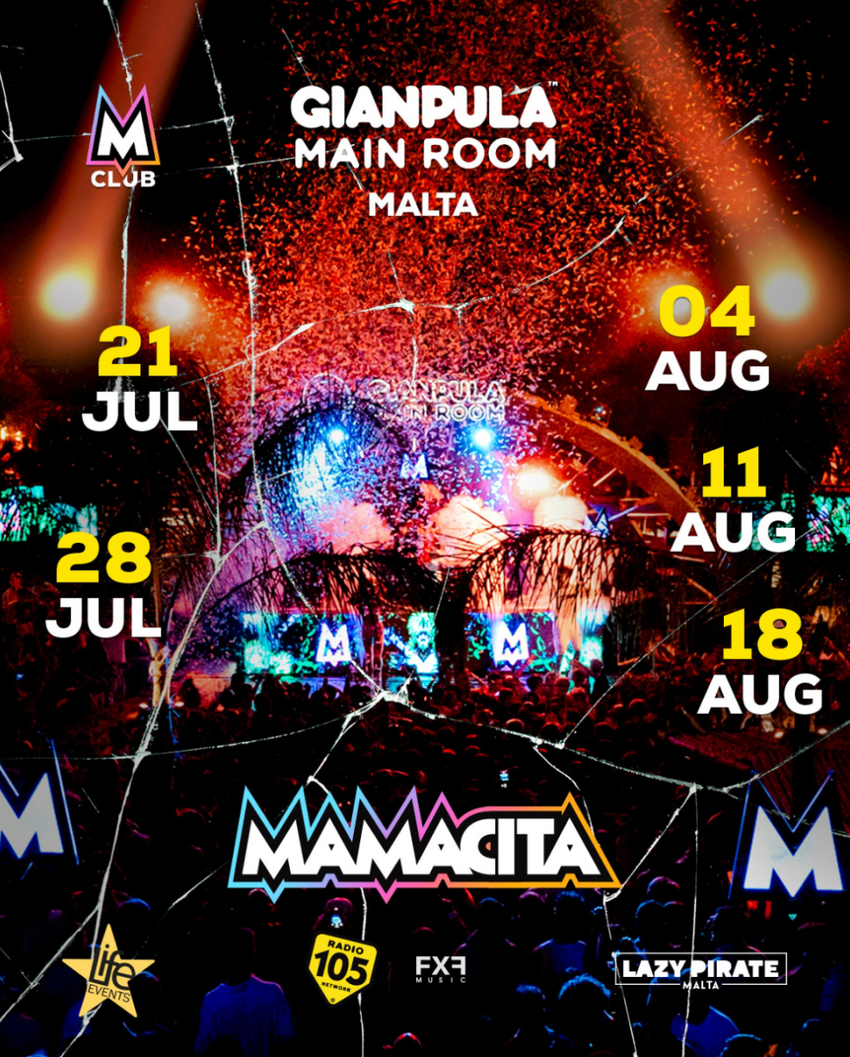 Mamacita Malta 2026 at Gianpula Village Main Room
