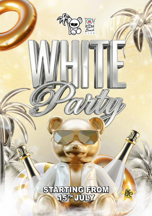 FIESTA BLANCA TOY ROOM BEACH CLUB — Ferragosto Malta 2026