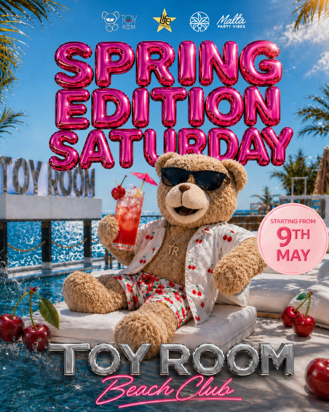 Toy Room Pool Party - Spring Edition Saturday 2026