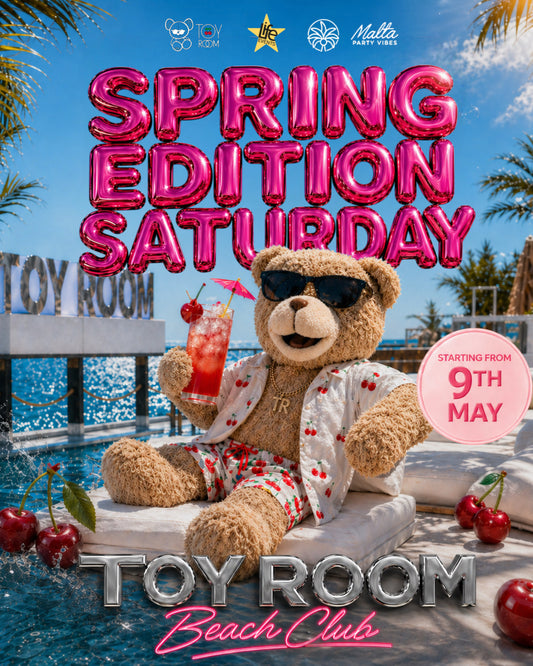 Toy Room Pool Party - Spring Edition Saturday 2026
