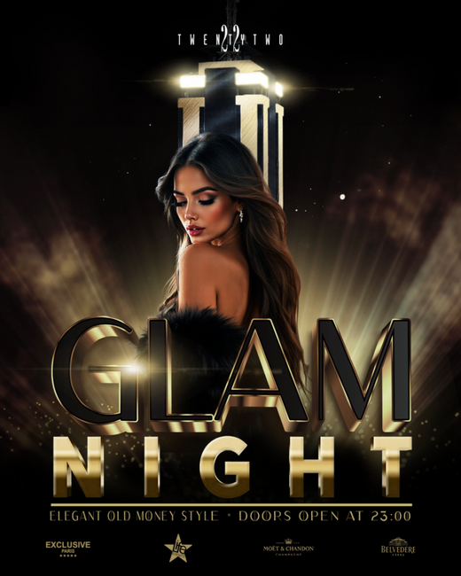 NOCHE GLAM TWENTYTWO — Ferragosto Malta 2026