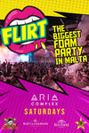Flirt Schaum-Party