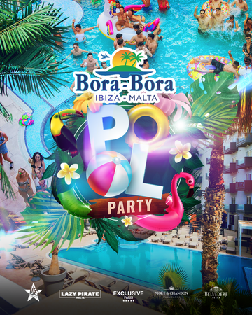 Festa na Piscina Bora Bora Malta — Summer Malta 2026