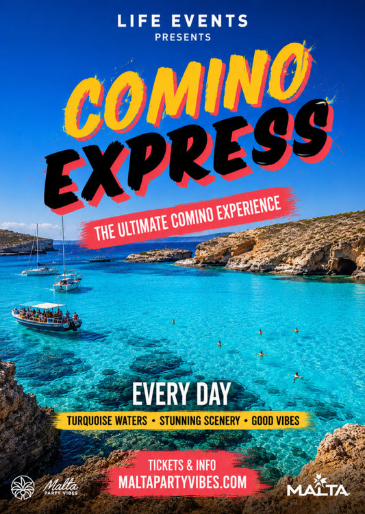 Comino Express Malta Blue Lagoon day trip Experience Summer 2027