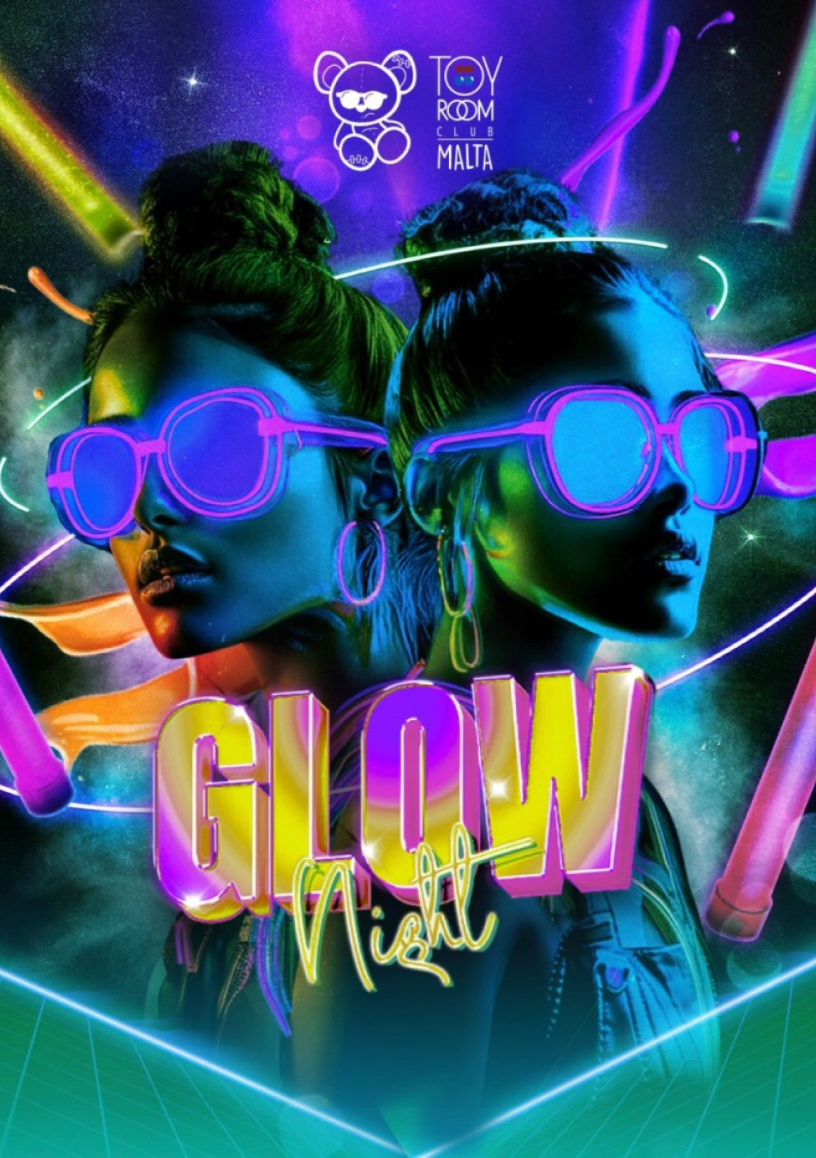 Glow Night Malta Winter Edition 2026 at Toy Room Club Paceville