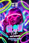 Glow Night im Toy Room