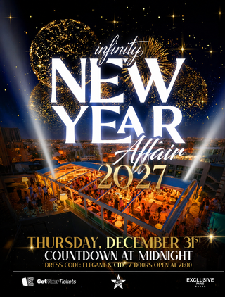 NEW YEAR'S EVE MALTA 2027 - INFINITY BY HUGO'S