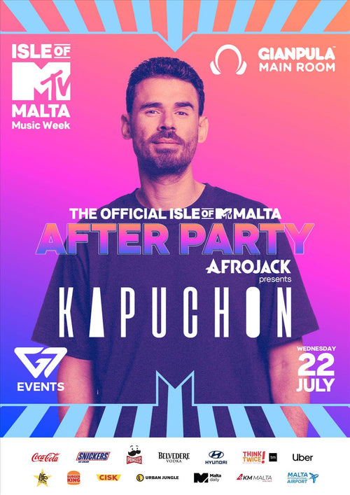 Official Isle of MTV Malta afterparty with Afrojack