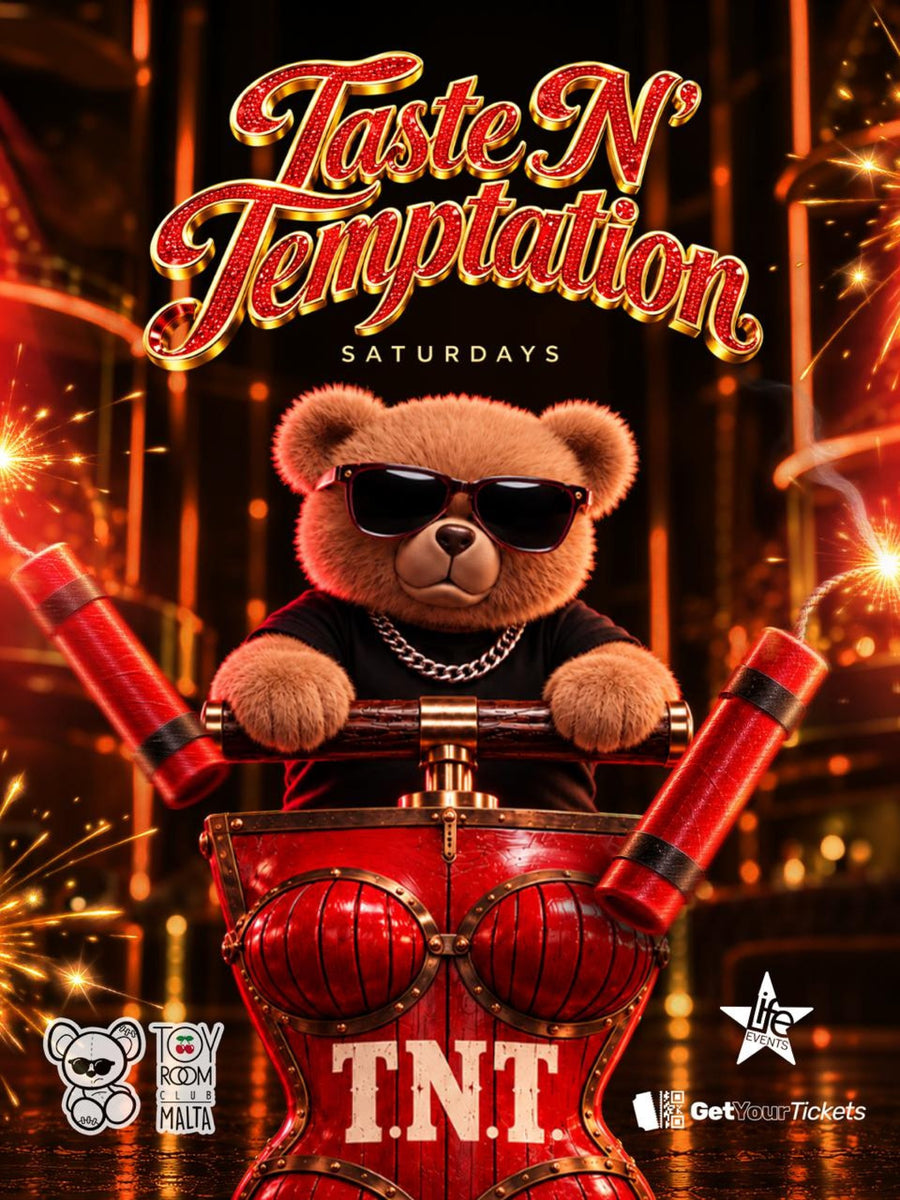 T.N.T. TASTE N' TEMPTATION TOY ROOM MALTA 2026
