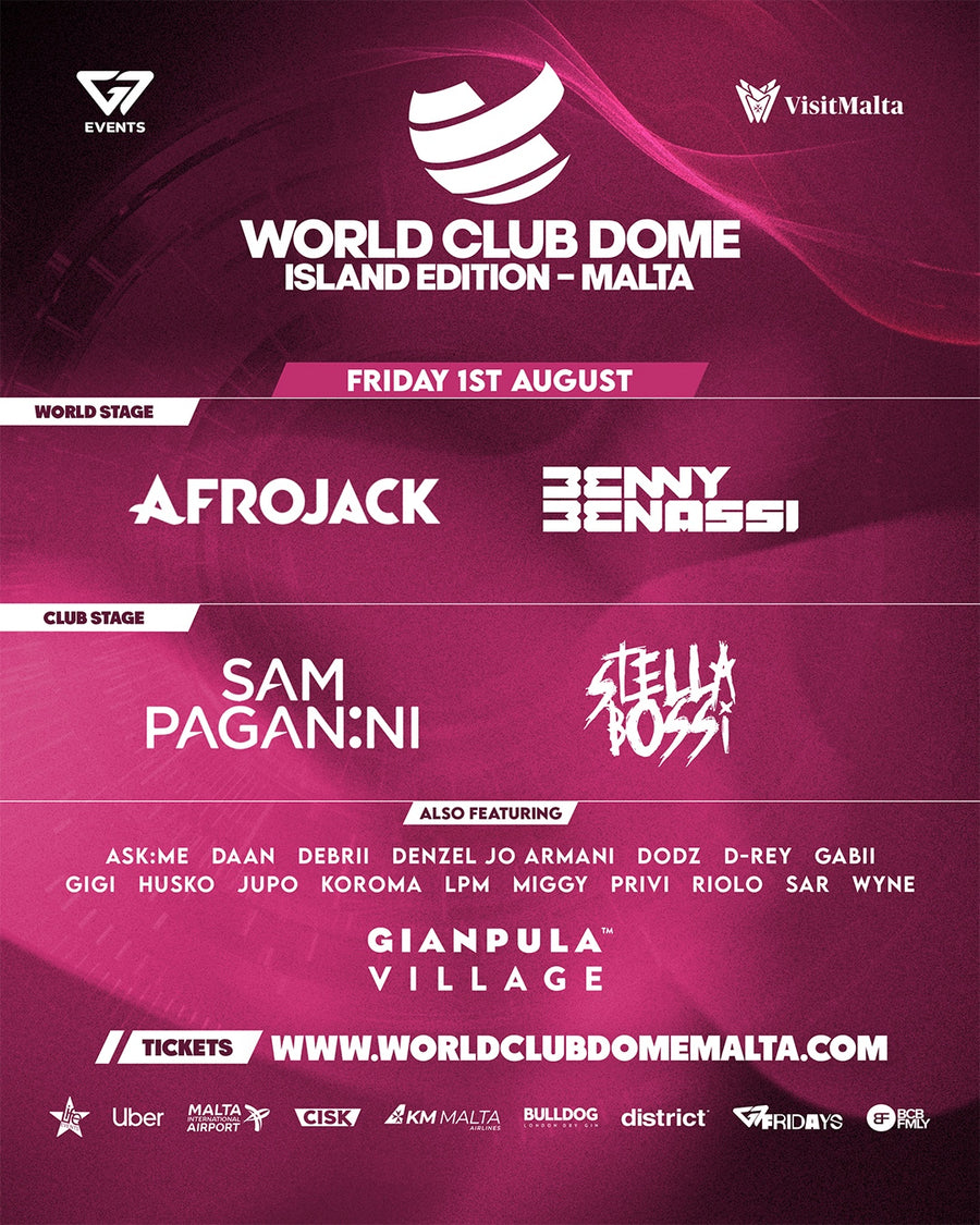 World Club Dome Festival – Malta 2026 (Island Edition)